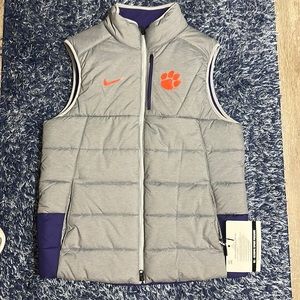 Nike Clemson Vest. Exclusive Team Gear.